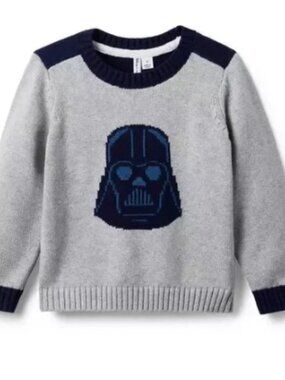 Janie and Jack x Star Wars - Darth Vader Knit Sweater